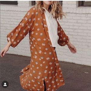 CJLA rust kimono